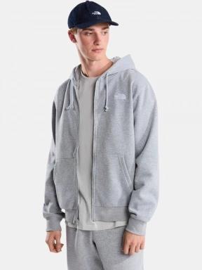 The North Face M Evolution Simple Dome Regular Full Zip férfi kapucnis pulóver szürke színben 3