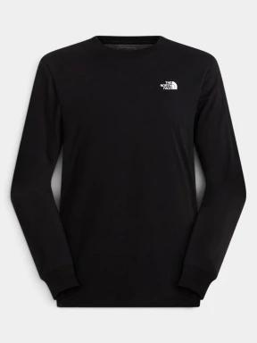 The North Face M Evolution Simple Dome Regular Long Sle férfi hosszú ujjú póló fekete színben 1