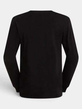 The North Face M Evolution Simple Dome Regular Long Sle férfi hosszú ujjú póló fekete színben 3