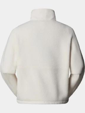The North Face W Yumiori Off Peak Full Zip Jacket női polár pulóver fehér színben 3