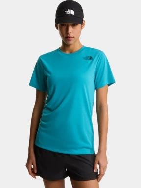 The North Face W Bitmap Logo Short Sleeves Tee-Graphic női rövid ujjú sport póló kék színben 1