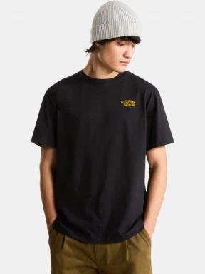 The North Face M Pitch A Tent Relaxed Ss Tee férfi rövid ujjú póló fekete színben 1