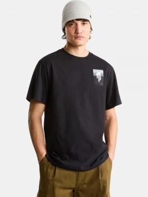 The North Face M Apex '75 Collage Relaxed Ss Tee férfi rövid ujjú póló fekete színben 1