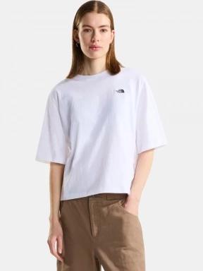 The North Face W Tnf Essential Simple Dome Boxy Rlx Ss női rövid ujjú póló fehér színben 1