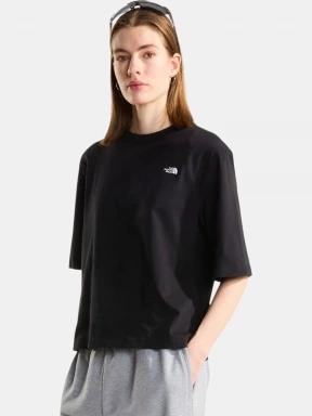 The North Face W Tnf Essential Simple Dome Boxy Rlx Ss női rövid ujjú póló fekete színben 1