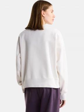 The North Face W Tnf Essential Simple Dome Boxy Os Crew női pulóver fehér színben 3