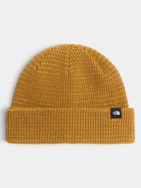 The North Face Tnf Fisherman Beanie kötött sapka sárga színben 1