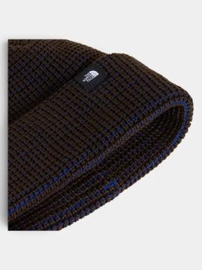 The North Face Tnf Fisherman Beanie kötött sapka sötétkék színben 3