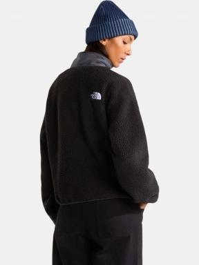 The North Face W Cragmont Snap 1/2 Fleece Jacket női polár pulóver fekete színben 3