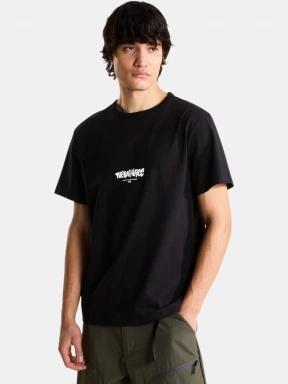 The North Face U Nse Relaxed Ss Tee-Logo Play férfi rövid ujjú póló fekete színben 1