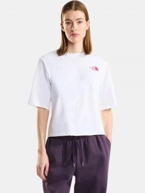 The North Face W Hike Picnic Boxy Ss Tee-Graphic női rövid ujjú póló fehér színben 1