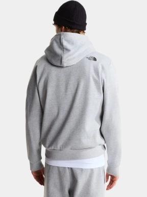 The North Face M Box Half Dome Regular Hoodie férfi kapucnis pulóver szürke színben 3