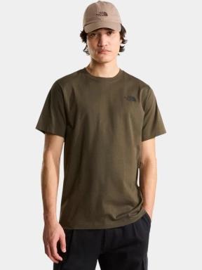 The North Face M Yosemite Oak Box Nse Regular Ss Tee férfi rövid ujjú póló oliva színben 1