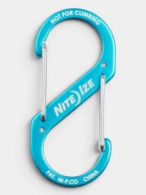 Niteize S-Biner® Aluminum Dual Carabiner #3 karabiner világoskék színben 3