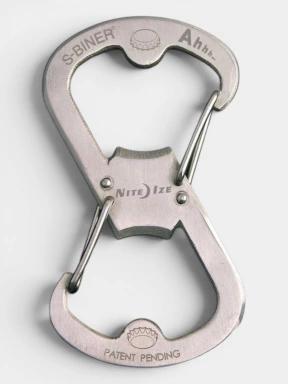 Niteize Ahhh...™ Stainless Bottle Opener multiszerszám szürke színben 1