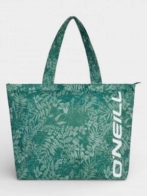 O'Neill O'Neill Coastal Print Tote női shopper táska zöld színben 1