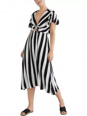 O'Neill Knot Front Dress női ruha fekete színben 1