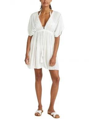 O'Neill Essentials Mona Beach Cover Up női strandruha fehér színben 1
