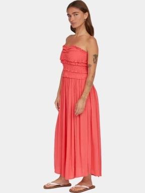 O'Neill Devyn Midi Dress női ruha rózsaszín színben 3