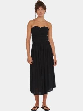 O'Neill Devyn Midi Dress női ruha fekete színben 1
