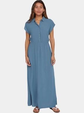 O'Neill Lori Maxi Shirt Dress női maxiruha kék színben 1