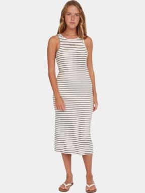 O'Neill O'Neill Jess Midi Rib Dress női midi ruha homok színben 1