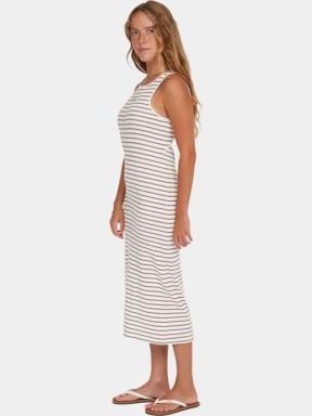 O'Neill O'Neill Jess Midi Rib Dress női midi ruha homok színben 3
