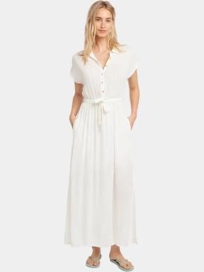 O'Neill Lori Maxi Shirt Dress női ingruha fehér színben 1