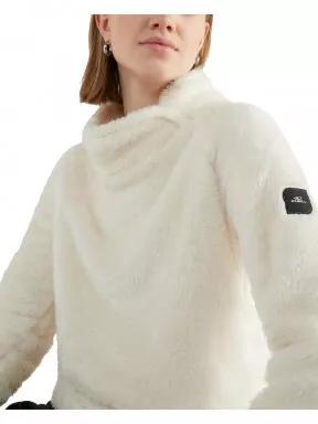 O'Neill Hazel Fleece női pulóver fehér színben 1