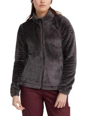 O'Neill Hazel FZ Fleece női polár pulóver szürke színben 1