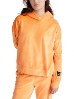 O'Neill Velour Hoodie Fleece női polár pulóver narancssárga színben 1