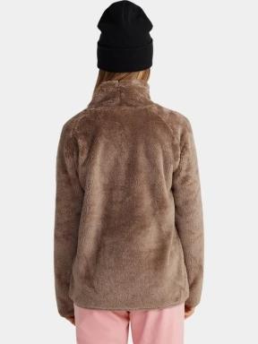 O'Neill Hazel Fleece női polár pulóver barna színben 3