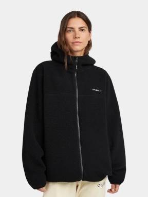 O'Neill O'Neill Must-Have Long Fz High Pile Fleece női polár pulóver fekete színben 1