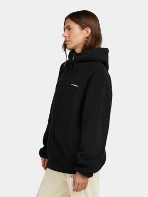 O'Neill O'Neill Must-Have Long Fz High Pile Fleece női polár pulóver fekete színben 3