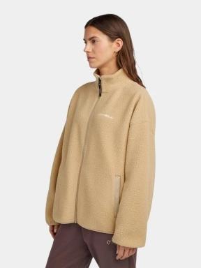 O'Neill O'Neill Must-Have Fz High Pile Fleece női polár pulóver barna színben 3
