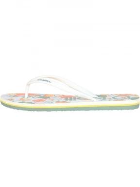 O'Neill Profile Graphic Sandals női flip flop papucs fehér színben 1