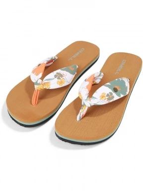 O'Neill Ditsy Sun Bloom™ Sandals női flip flop papucs fehér színben 1