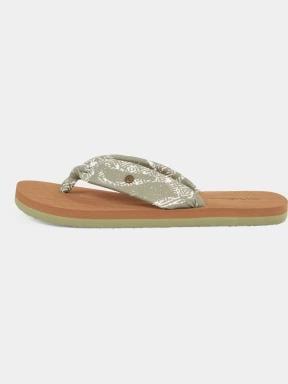O'Neill Ditsy Sun Sandals női flip flop papucs zöld színben 3