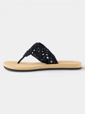 O'Neill Ditsy Crochet Sandals női flip flop papucs fekete színben 3