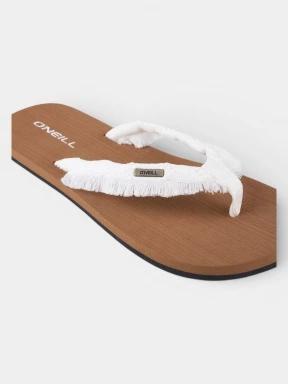 O'Neill Ditsy Jacquard Sandals női papucs fehér színben 1