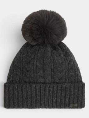 O'Neill Nora Beanie bojtos sapka szürke színben 1