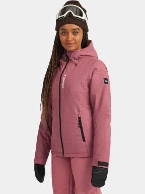 O'Neill FWC'Cruz Melange Snow Jacket női síkabát rózsaszín színben 3