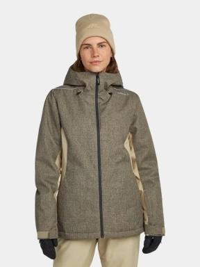 O'Neill Fwc'Cruz Melange Snow Jacket női síkabát oliva színben 1