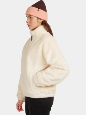 O'Neill O’Neill Must-Have Fz Faux Fur Jacket női polár pulóver fehér színben 3