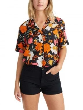 O'Neill Essentials  Stretch 5 Pkt Shorts női rövidnadrág fekete színben 1