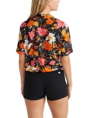 O'Neill Essentials  Stretch 5 Pkt Shorts női rövidnadrág fekete színben 3