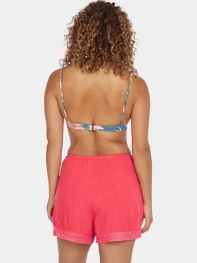 O'Neill Essentials Embroidery Shorts női rövidnadrág rózsaszín színben 3
