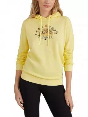 O'Neill Sunrise Hoodie női kapucnis pulóver sárga színben 1