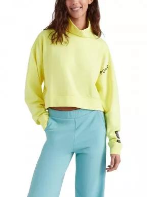 O'Neill Progressive Mock Neck Sweat női pulóver sárga színben 1
