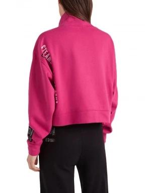 O'Neill Progressive Mock Neck Sweat női pulóver magenta színben 3